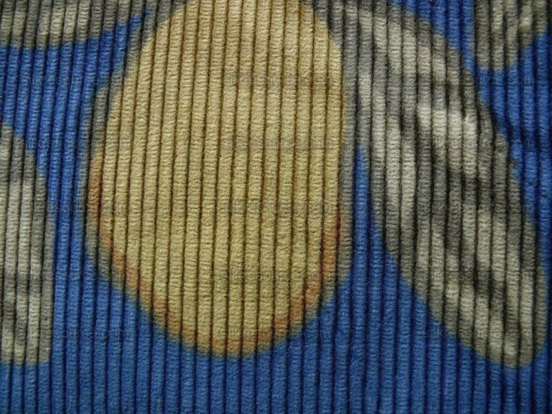 By Yard Brunschwig & Fils Tropical Apricot Print Velvet Corduroy 100% Cotton 1208 MSRP280/Y