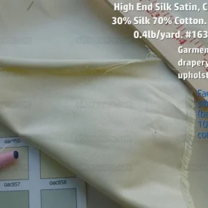 P1620988.jpg By Yd Bridal Silk Satin Radiant Cream White Neutral 54" Wide MSRP USD 200Y