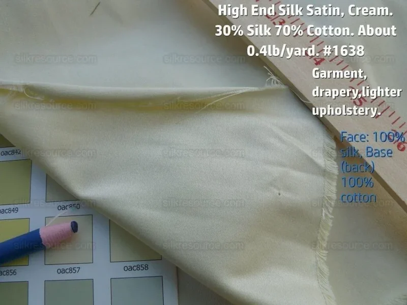 P1620988.jpg By Yd Bridal Silk Satin Radiant Cream White Neutral 54" Wide MSRP USD 200Y