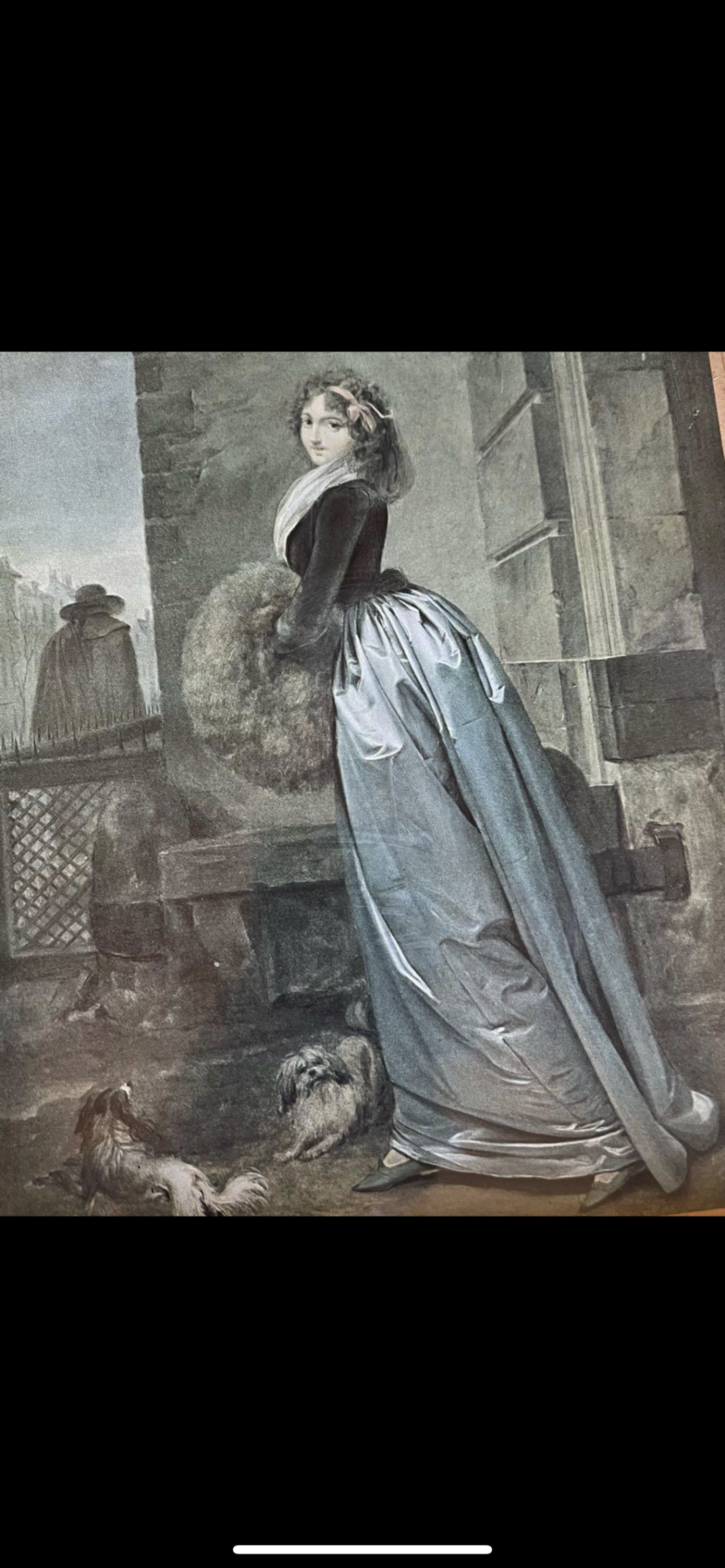 By Yd Brunschwig & Fils Georges Satin Silk "Periwinkle" Muted Blue MSRP USD 470/Y