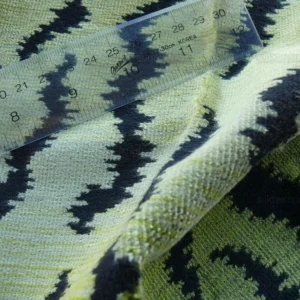 Scalamandre Tigre Jacquard Velvet Greens and Black MSRP 630 Scalamandre Tigre Jacquard Velvet Greens and Black MSRP 630