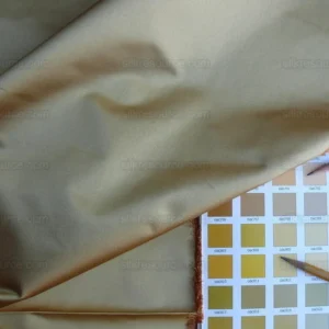 BRUNSCHWIG & FILS GEORGES SATIN SILK "HONEY" GOLD MSRP 248/Y BRUNSCHWIG & FILS GEORGES SATIN SILK "HONEY" GOLD MSRP 248/Y