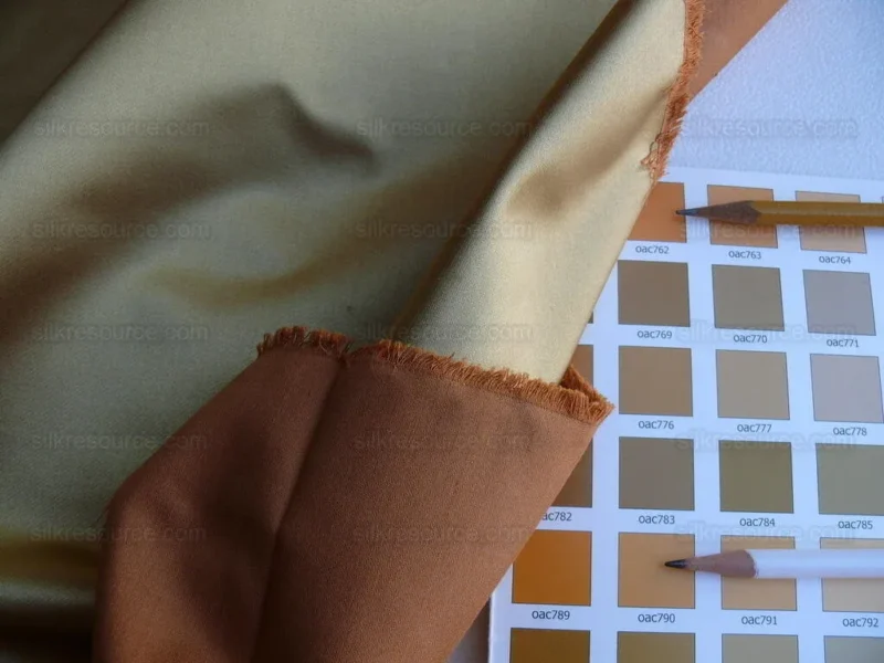 0.9 yard Brunschwig & Fils Georges Satin Silk "honey" Gold MSRP USD 470/y