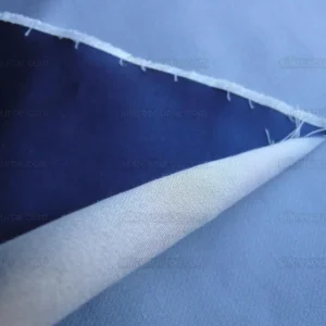 By Yd Brunschwig & Fils Georges Satin Silk "Periwinkle" Muted Blue MSRP USD 470/Y