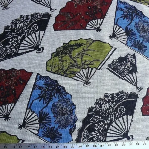 BY YD LEE JOFA GP&J BAKER BATIK FANS JEWEL LINEN MSRP 190/Y BY YD LEE JOFA GP&J BAKER BATIK FANS JEWEL LINEN MSRP 190/Y