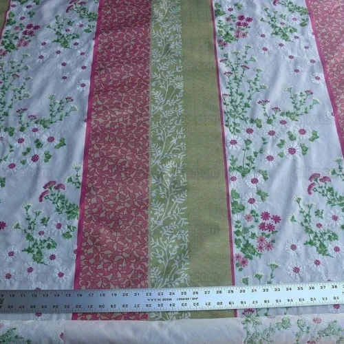 3.83Y LEE JOFA BAKER LIFESTYLE MADURAI FUCSHIA/SPRING EMBROIDERY 3.83Y LEE JOFA BAKER LIFESTYLE MADURAI FUCSHIA/SPRING EMBROIDERY