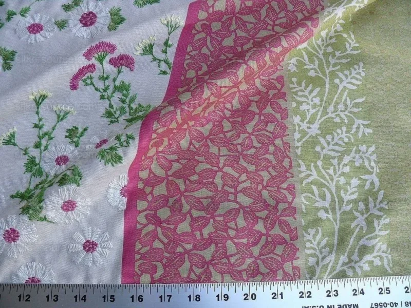 P1630462.jpg 2.84y Lee Jofa Baker Lifestyle Madurai Fucshia/spring Embroidery