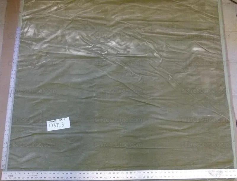 P1000138.jpg 2.84y Kravet Minuet Silk Velvet Sage 100%silk MSRP USD 358/y