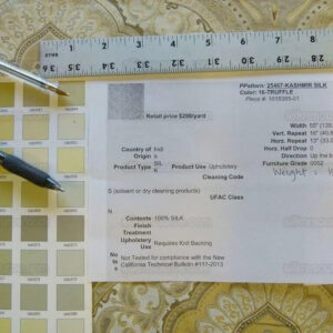 products-P1000198 (1)a By Yard Kravet Kashmir Silk Damask Medallion Truffle Gold Beige MSRP USD 298/y