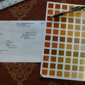 P1000232.jpg BTY Kravet Artisan Pleat Garnet 100% Silk MSRP USD 268/y