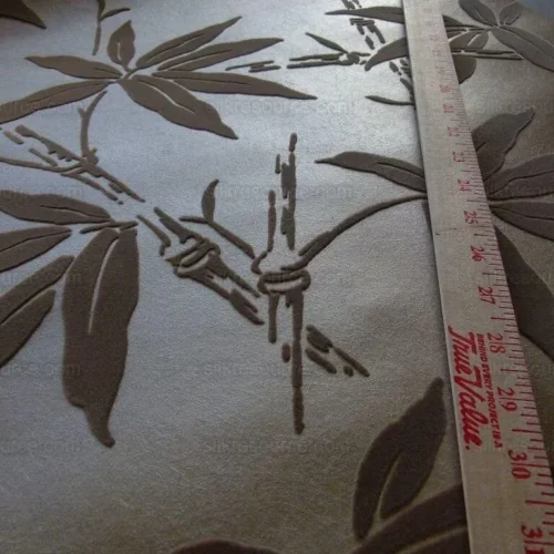 LEE JOFA BAKER BAMBOO FLOCK BRONZE/PEWTER WALLPAPER 10.9Y RP0 LEE JOFA BAKER BAMBOO FLOCK BRONZE/PEWTER WALLPAPER 10.9Y RP$220