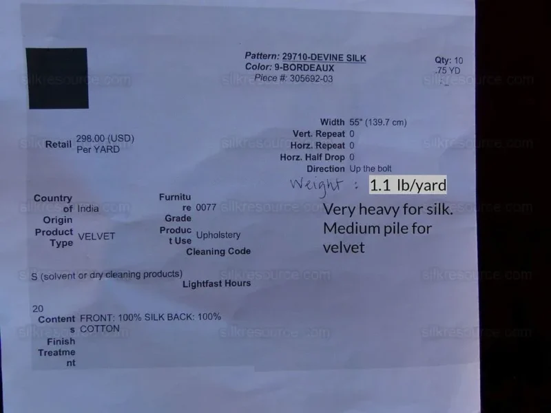 P1000330.jpg Lee Jofa Devine Silk Velvet Bordeaux Burgundy RedMSRP USD 298/y