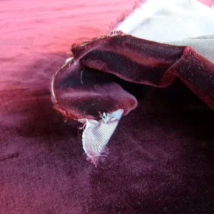 P1000334.jpg Lee Jofa Devine Silk Velvet Bordeaux Burgundy RedMSRP USD 298/y