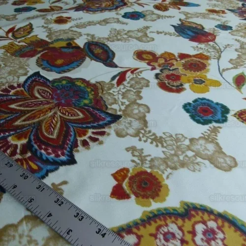 13.88Y Lee Jofa Arcadia Multi Print Oscar De La Renta MSRP 284/Y