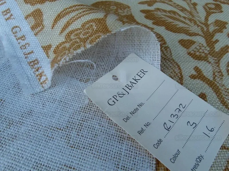 P1000465.jpg 1.7y Gp&j Baker Owls & Fruit Cream/mustard 100% Linen MSRP USD 198/Y