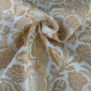 P1000466.jpg 1.7y Gp&j Baker Owls & Fruit Cream/mustard 100% Linen MSRP USD 198/Y