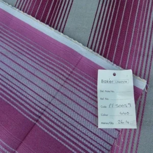 P1000474.jpg By Yd Lee Jofa Baker Lifestyle Serafina Stripe Blush Pink Rose White MSRP USD 176/y