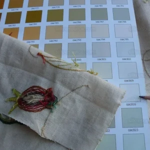 P1630587.jpg 3.47y Lee Jofa Arbre De Vie.document Stunning Crewel Embroidery Tree of Life Linen Museum Quality