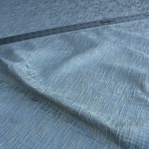 P1630747.jpg By Yard Kravet Couture Sensory Silk Wool Vapour Blue Icy Texture MSRP USD 396