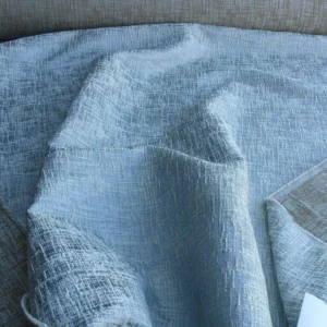 P1630750.jpg By Yard Kravet Couture Sensory Silk Wool Vapour Blue Icy Texture MSRP USD 396