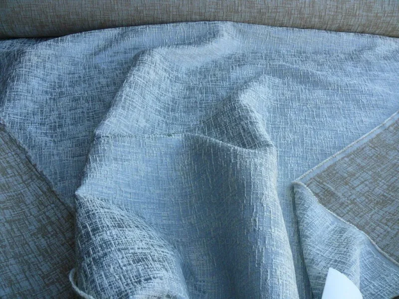 P1630750.jpg By Yard Kravet Couture Sensory Silk Wool Vapour Blue Icy Texture MSRP USD 396