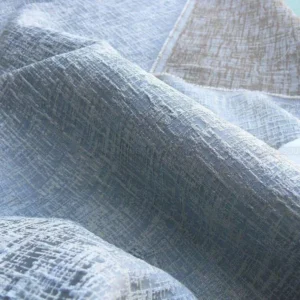 P1630751.jpg By Yard Kravet Couture Sensory Silk Wool Vapour Blue Icy Texture MSRP USD 396