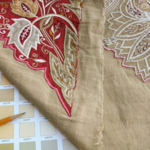 products-P1630782-original-800x600 Lee Jofa Alexandria Silk Linen Embroidery Velvet Applique Museum Quality Red Gold Copper MSRP0/y