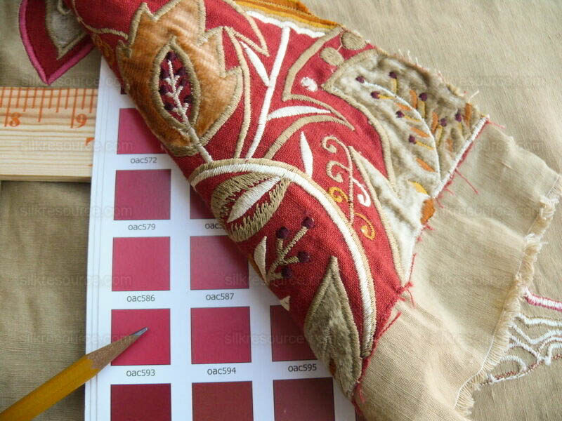 products-P1630784-original-800x600 Lee Jofa Alexandria Silk Linen Embroidery Velvet Applique Museum Quality Red Gold Copper MSRP0/y