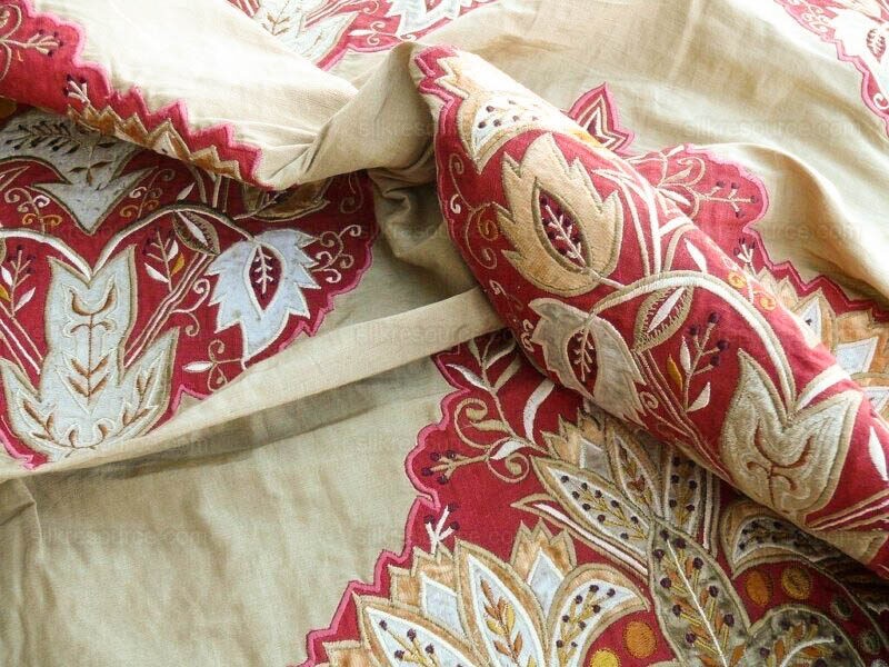 products-P1630785-original-800x600 Lee Jofa Alexandria Silk Linen Embroidery Velvet Applique Museum Quality Red Gold Copper MSRP0/y