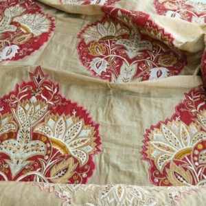 products-P1630786-original-800x600 Lee Jofa Alexandria Silk Linen Embroidery Velvet Applique Museum Quality Red Gold Copper MSRP0/y