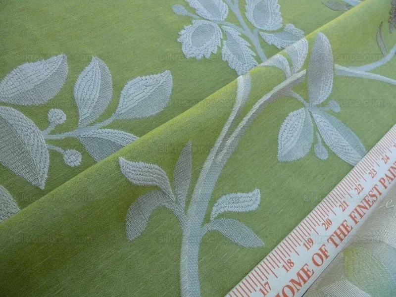 P1630833.jpg By Yard Lee Jofa Mulberry Home Enchanted Vine Lime Green MSRP USD 296/y