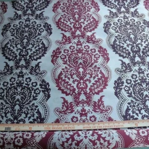 P1630848.jpg Lee Jofa Mulberry Home Staveley Damask Damson Claret Purple MSRP USD 196/y