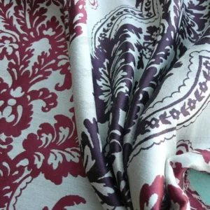 P1630853.jpg Lee Jofa Mulberry Home Staveley Damask Damson Claret Purple MSRP USD 196/y