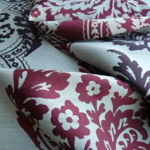 P1630855.jpg Lee Jofa Mulberry Home Staveley Damask Damson Claret Purple MSRP USD 196/y