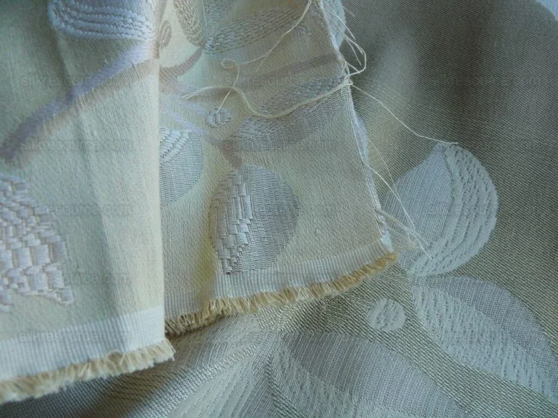 P1630873.jpg Lee Jofa Mulberry Home Enchanted Vine Soft Gold Pale Green Silk Lampas MSRP USD 296/y