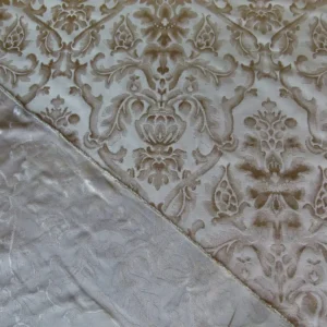 P1000617.jpg By Yd Kravet Beauvoir Silk Mushroom Tan Antique Gold Bronze Historical Damask MSRP USD 236/y