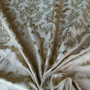 P1000623.jpg By Yd Kravet Beauvoir Silk Mushroom Tan Antique Gold Bronze Historical Damask MSRP USD 236/y