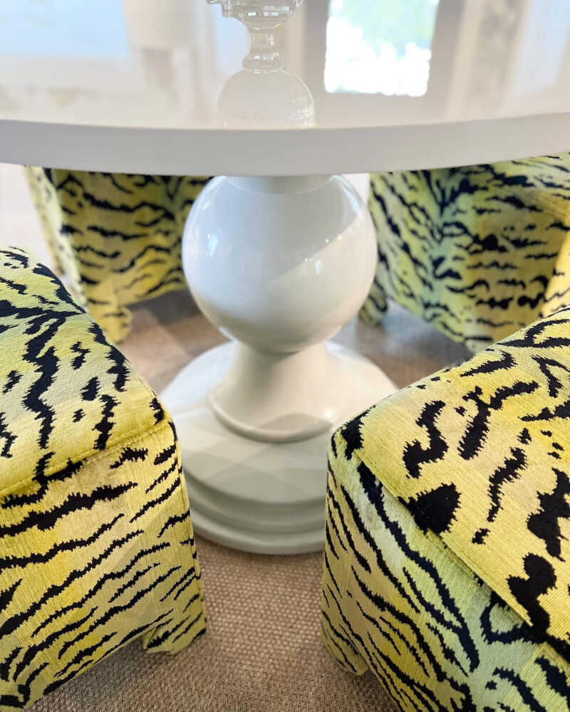 1659976648.69838378801 Scalamandre Tigre Jacquard Velvet Greens And Black MSRP USD 756/y