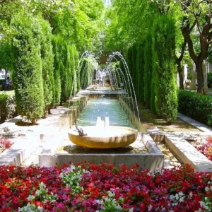 Malloca short-del-rei-largejpg-levgen Scalamandre Mallorcan Garden Blue Jay Magical Silk Lampas Mediterranean Rose MSRP USD 324/Y