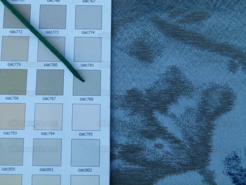 P1000747.jpg Scalamandre Mallorcan Garden Blue Jay Magical Silk Lampas Mediterranean Rose MSRP USD 324/Y