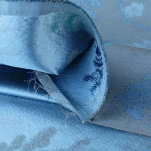 P1000751.jpg Scalamandre Mallorcan Garden Blue Jay Magical Silk Lampas Mediterranean Rose MSRP USD 324/Y