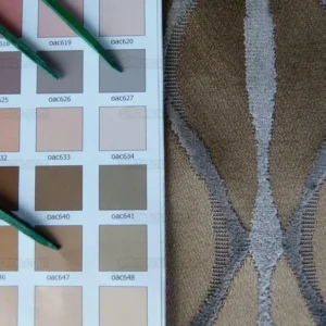 1.75y Scalamandre Fonthill Helena Grey Pewter Velvet River Ribbon Diamond Mid-century MSRP USD 164/Y