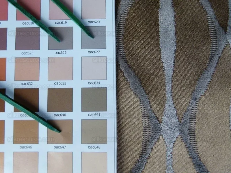 1.75y Scalamandre Fonthill Helena Grey Pewter Velvet River Ribbon Diamond Mid-century MSRP USD 164/Y