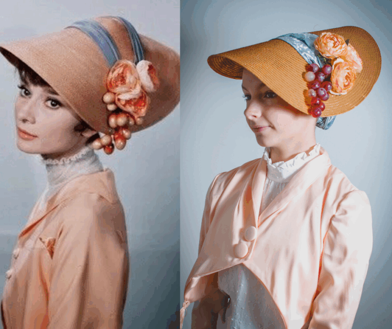 Eliza_Doolittle_Costume 4.38y Lee Jofa Mulberry Home Eliza Aubergine Purple English Rose MSRP USD 250/Y