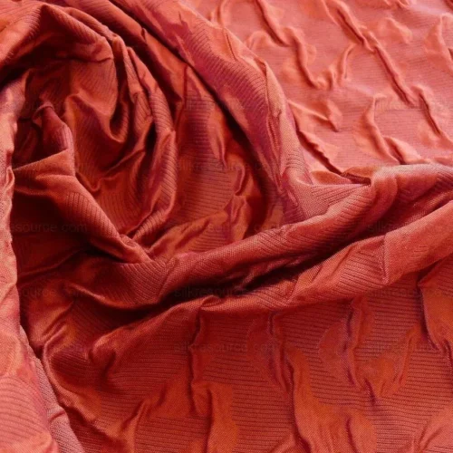 8.5Y LEE JOFA GROUNDWORKS XANADU WEAVE SEERSUCKER SILK "INDIAN"