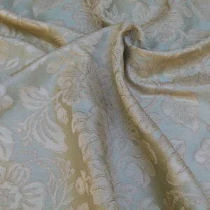 2.29Y GP&J Baker Montague Silk Damask Renaissance Birch Brn Grn 2.29Y GP&J Baker Montague Silk Damask Renaissance Birch Brn Grn