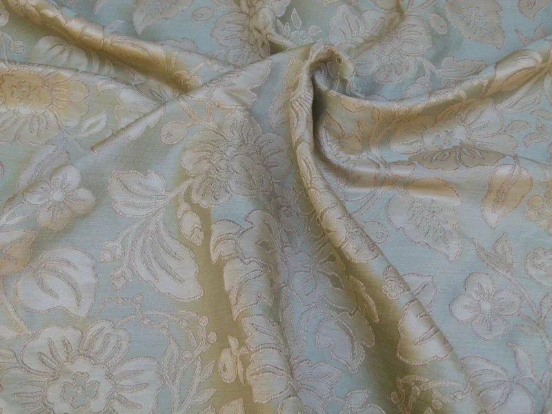 2.29Y GP&J Baker Montague Silk Damask Renaissance Birch Brn Grn 2.29Y GP&J Baker Montague Silk Damask Renaissance Birch Brn Grn