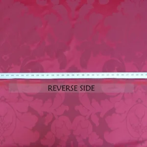 P1010946.jpg Bty Brunschwig & Fils Sylvana Ruby Red Damask Renaissance Cotton MSRP USD248/y