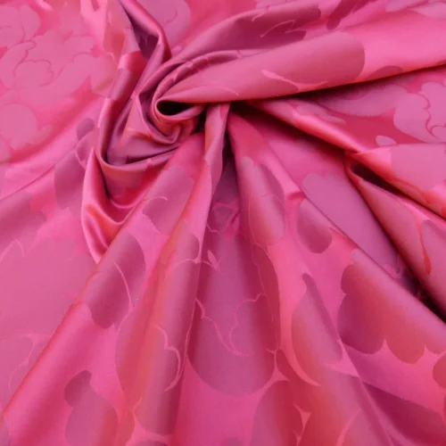 BTY Brunschwig & Fils SYLVANA Ruby Red Damask Renaissance COTTON BTY Brunschwig & Fils SYLVANA Ruby Red Damask Renaissance COTTON