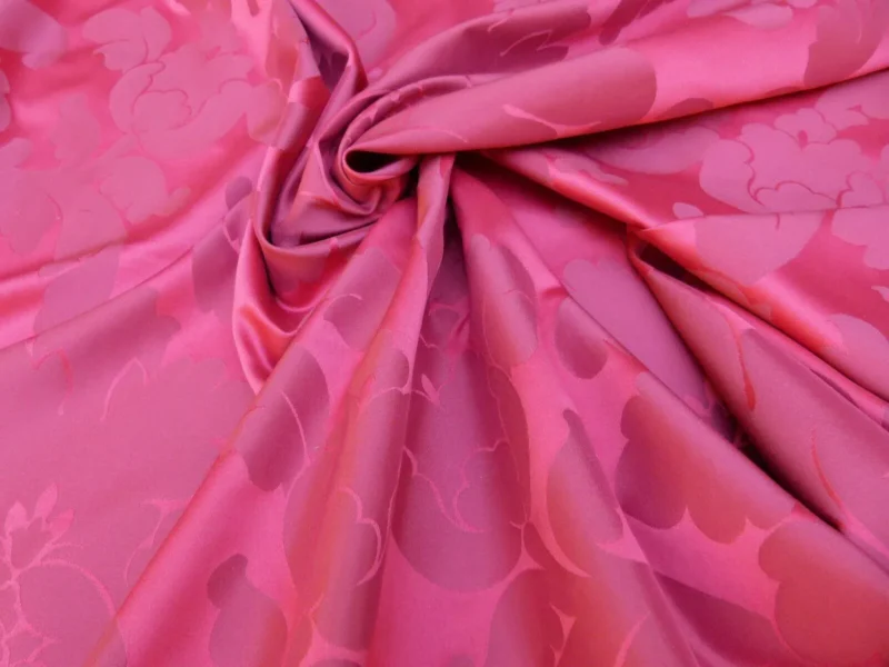 BTY Brunschwig & Fils SYLVANA Ruby Red Damask Renaissance COTTON BTY Brunschwig & Fils SYLVANA Ruby Red Damask Renaissance COTTON